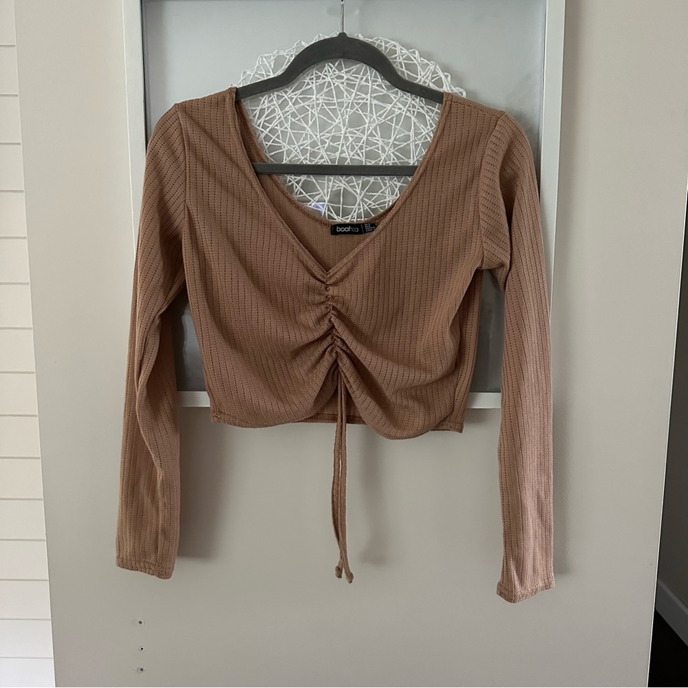 BOOHOO crop top